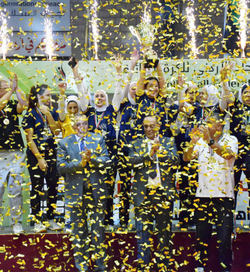 De La Salle - Finan the 2023 Jordanian Female Volleyball Championship 2