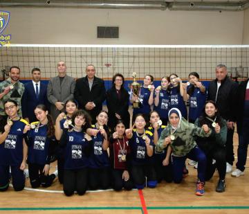 Wadi Finan Club Volleyball team wins the championship