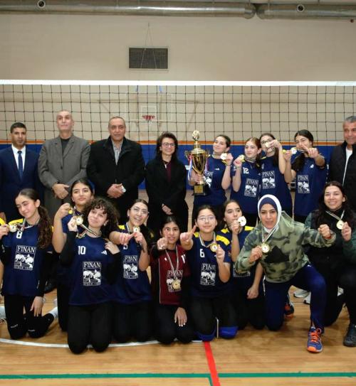 Wadi Finan Club Volleyball team wins the championship